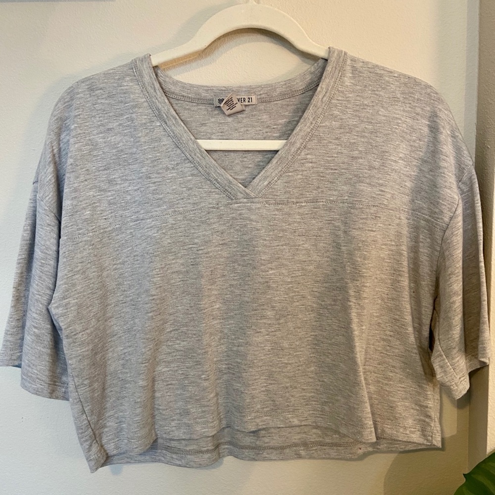 Forever 21 Boxy Crop Top